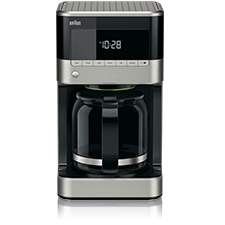 KF 7120 PurAroma 7 Filterkaffeemaschine 1000W 12-Tassen (Schwarz, Edelstahl)