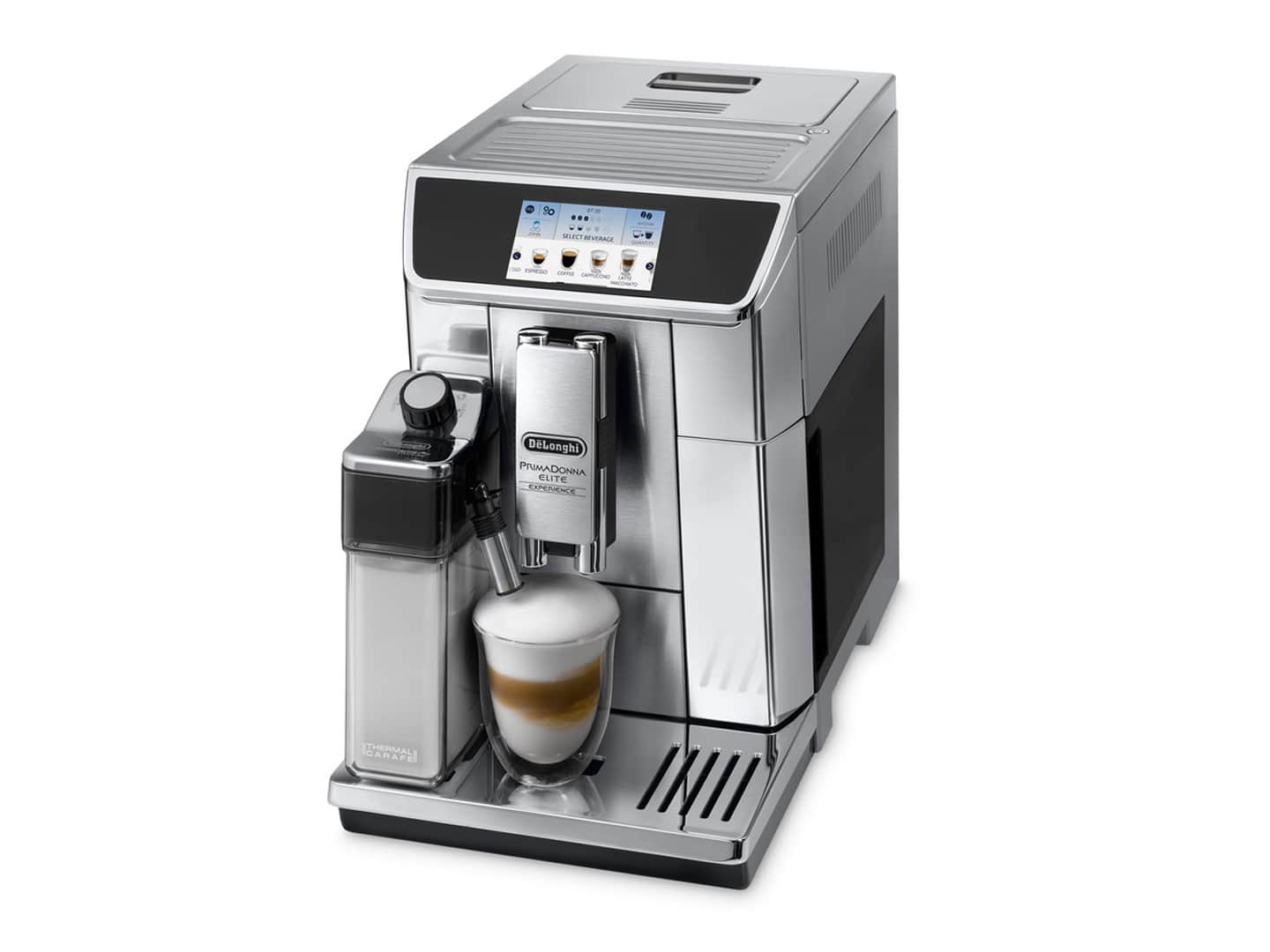 ECAM 656.85.MS PrimaDonna Elite Experience Kaffeevollautomat 15bar 400g (Schwarz, Metallisch) (Versandkostenfrei)