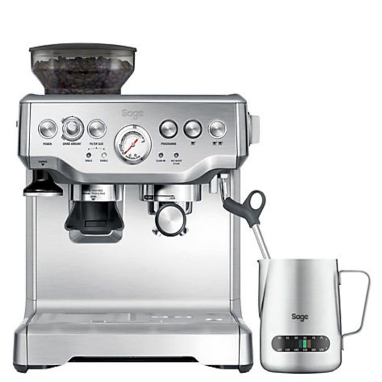 The Barista Express Espressomaschine 2l 250g 1600W Vor-Aufguss Funktion (Edelstahl)